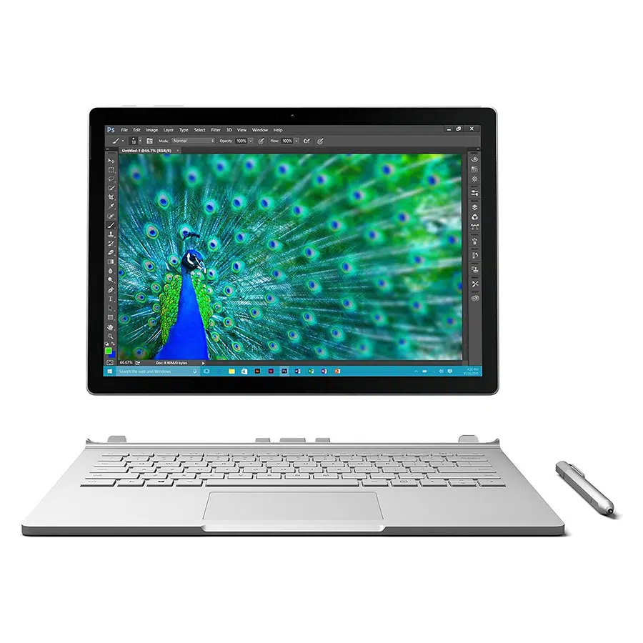 سرفیس بوک SURFACE BOOK 1 i7 6600U, 16GB Ram, 512GB SSD, 2GB Nvidia GeForce GTX 965M