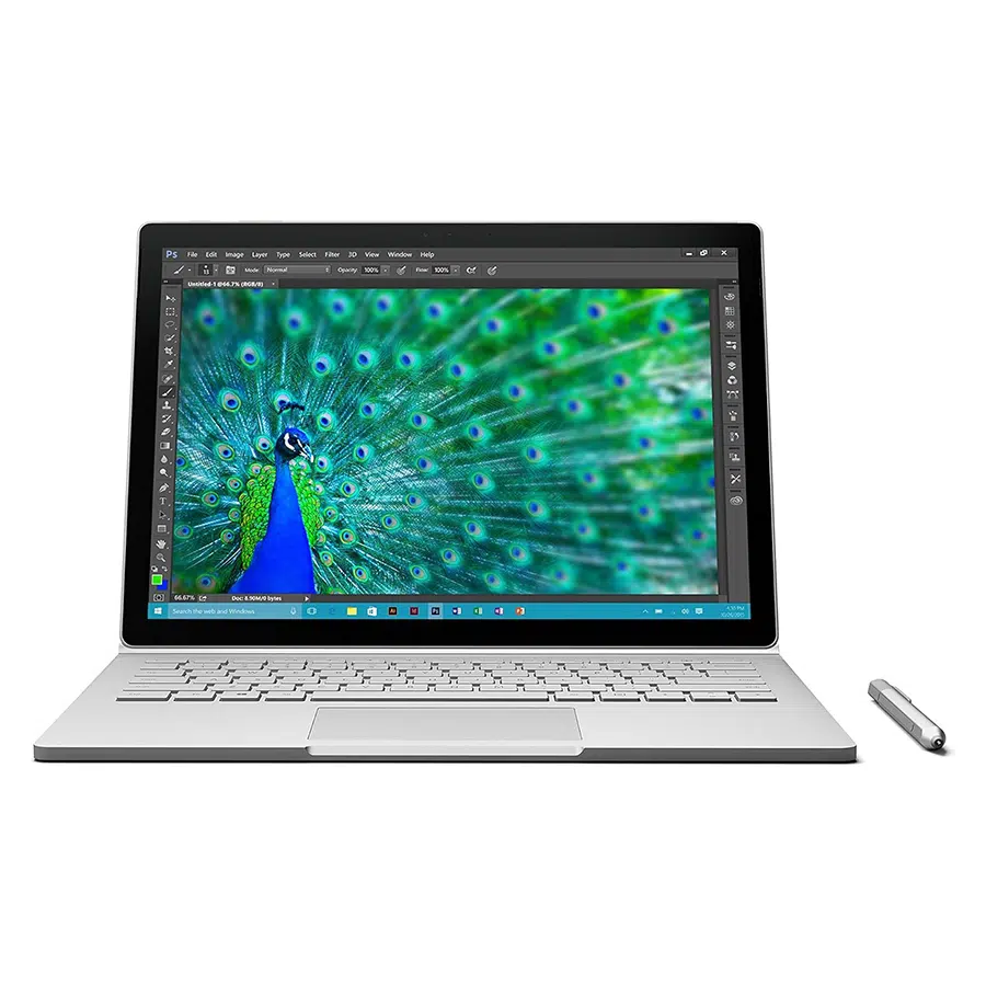 سرفیس بوک SURFACE BOOK 1 i7 6600U, 16GB Ram, 512GB SSD, 2GB Nvidia GeForce GTX 965M