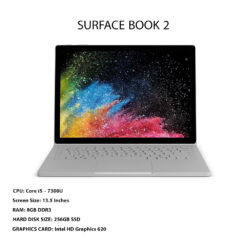 قیمت سرفیس بوک ٢ SURFACE BOOK 2 i5 7300U/8GB/ 256GB/Intel HD Graphics 620
