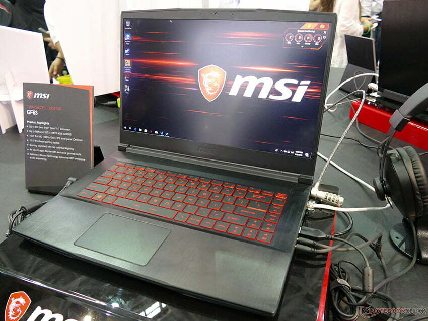 لپ تاپ گیمینگ MSI GF63 10sc