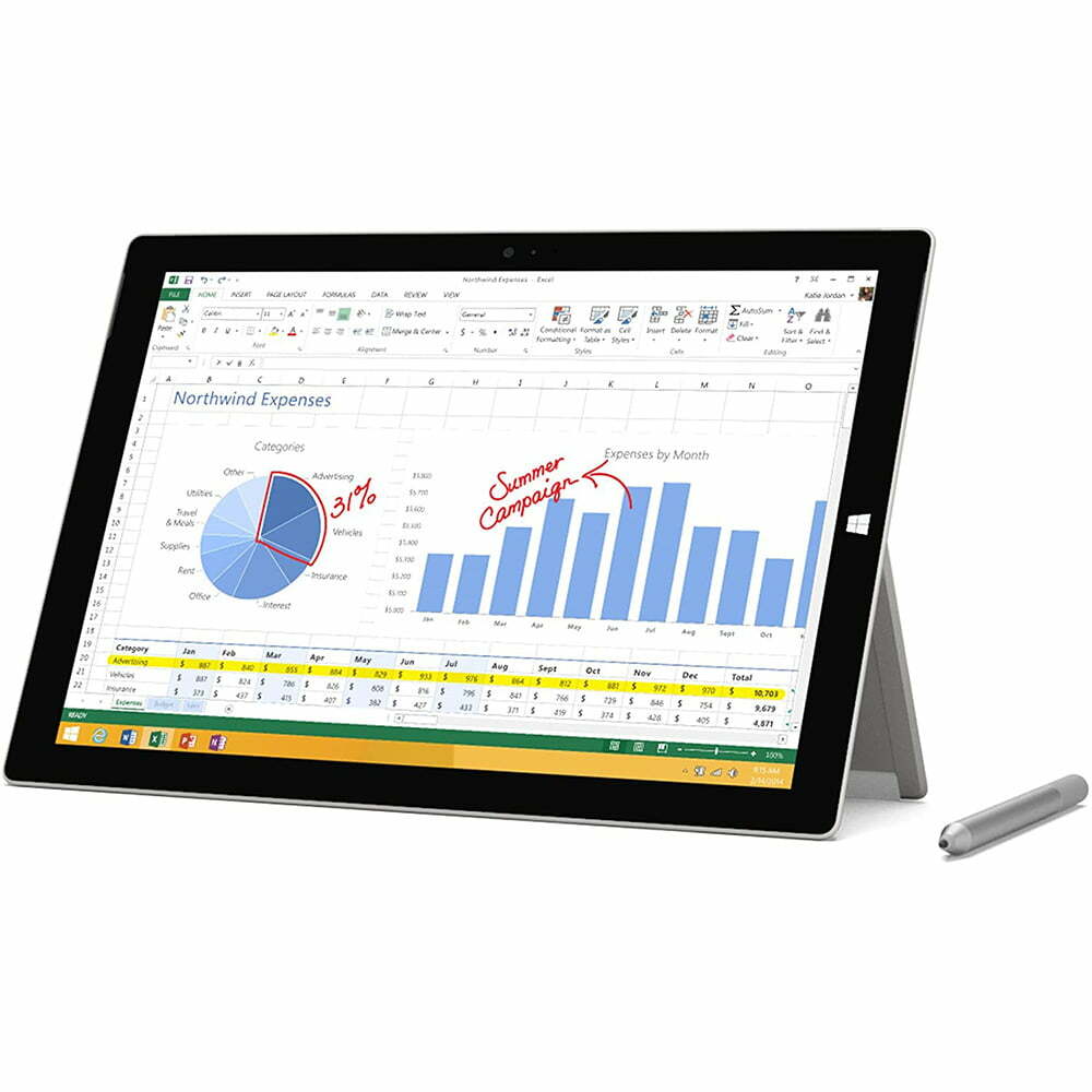 مایکروسافت سرفیس پرو ٣ استوک - Microsoft Surface Pro 3 -i7