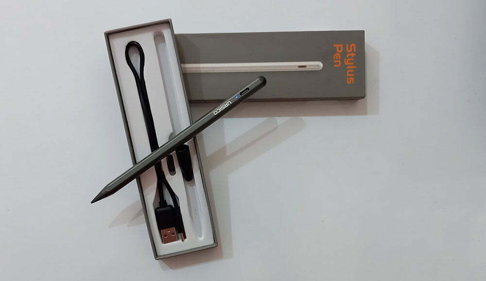 قلم لمسی اپل ٢٠١٨ برای آیپد مدل Ursico Stylus Pen black for iPad