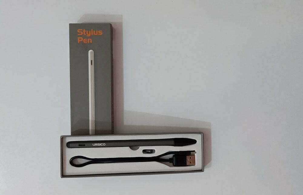 قلم لمسی اپل ٢٠١٨ برای آیپد مدل Ursico Stylus Pen black for iPad