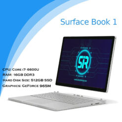 قیمت سرفیس بوک ١ استوک Surface Book 1 Core i7 – 6600U – 16GB Ram – 512GB SSD – 2GB GTX 965 Graphic – Touch