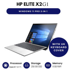 قیمت لپ تاپ استوک اچ پی الایت ایکس ٢ نسل اول HP Elite X2 1012 G1 m7 – 6y75 – 8GB Ram – 256GB SSD – intel HD 515 – Full HD – Touch – 12.3 inch