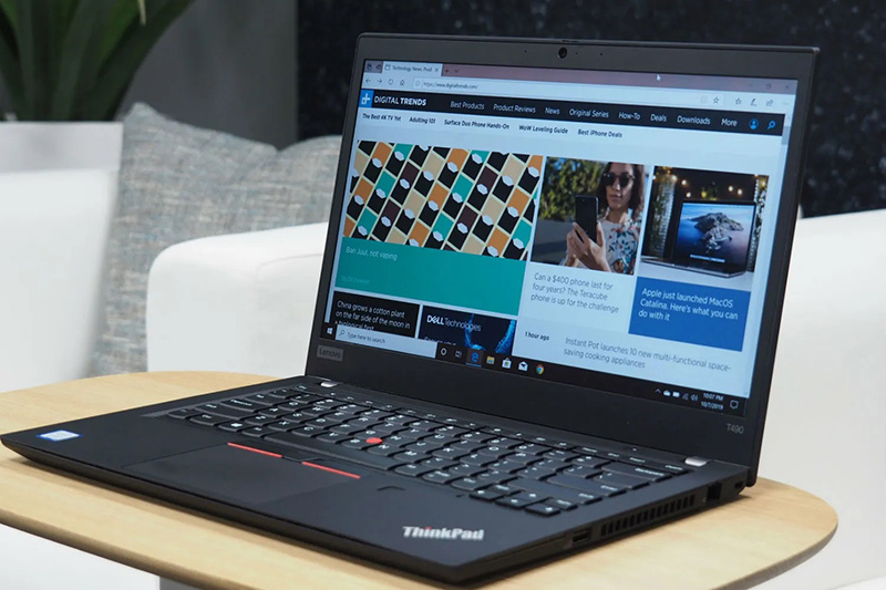 ویژگی لپ تاپ استوک لنوو سینک پد تی 490 ‎Lenovo ThinkPad T490 Core i5 - 8300U – 8GB RAM – 256GB – Intel HD Graphics 620 – Full-HD – 14.1 inch
