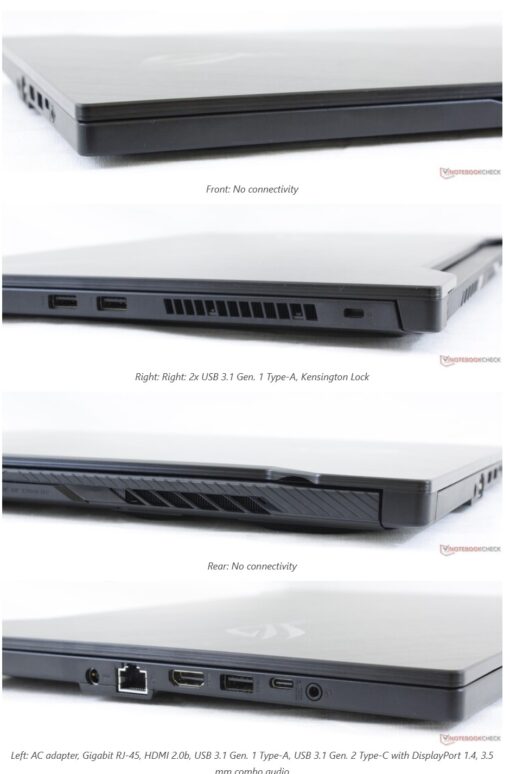 لپ تاپ Asus ROG Zephyrus G15 Ryzen7 4800HS/16GB/ 512GB/6GB RTX 2060