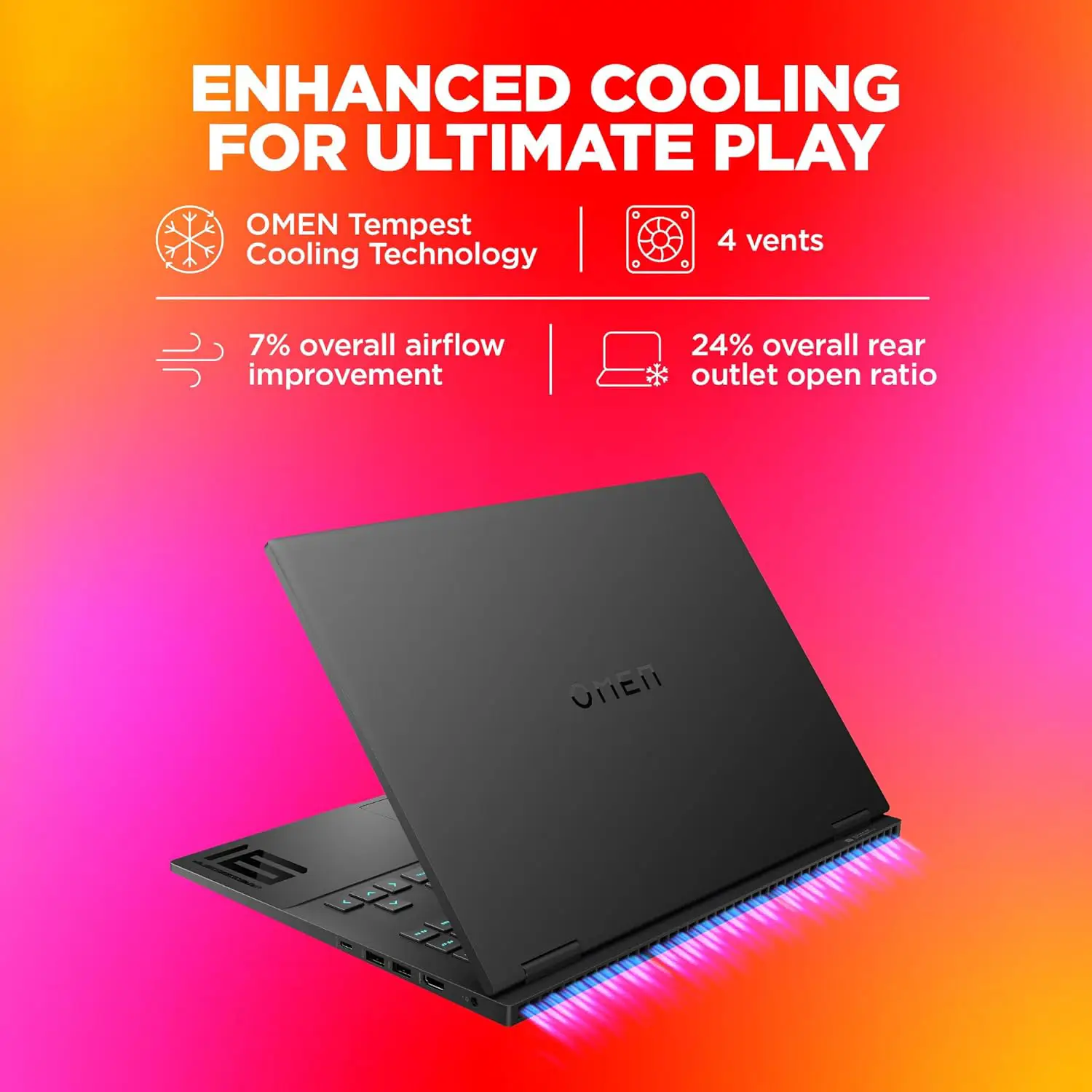 سیستم خنک‌کننده و پایداری HP Omen 16