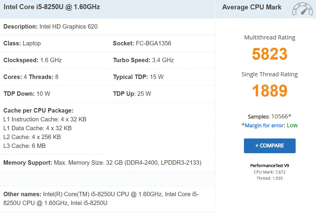 لپ تاپ Lenovo Thinkpad L580 i5 8225U/8GB/ 256GB/Intel HD