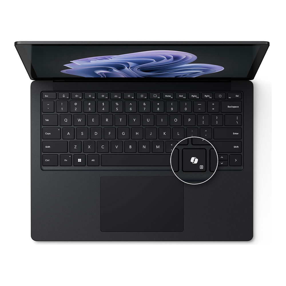 سرفیس لپ تاپ  Surface Laptop 6 Core Ultra 7 165H, 32GB Ram, 1 Tra SSD, 15 inch, Black