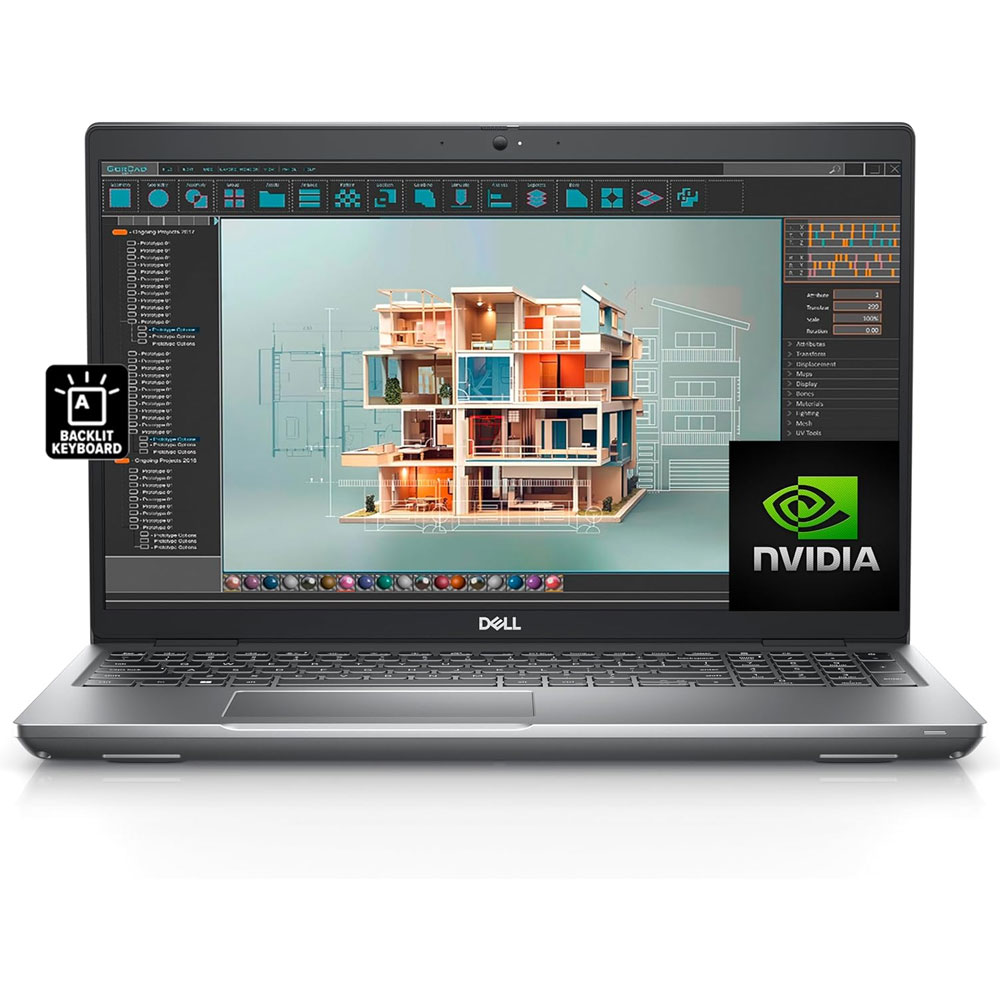 لپ تاپ Dell Precision 3571 i7 12700H, 16GB Ram, 512GB SSD, 4GB Nvidia Quadro T600