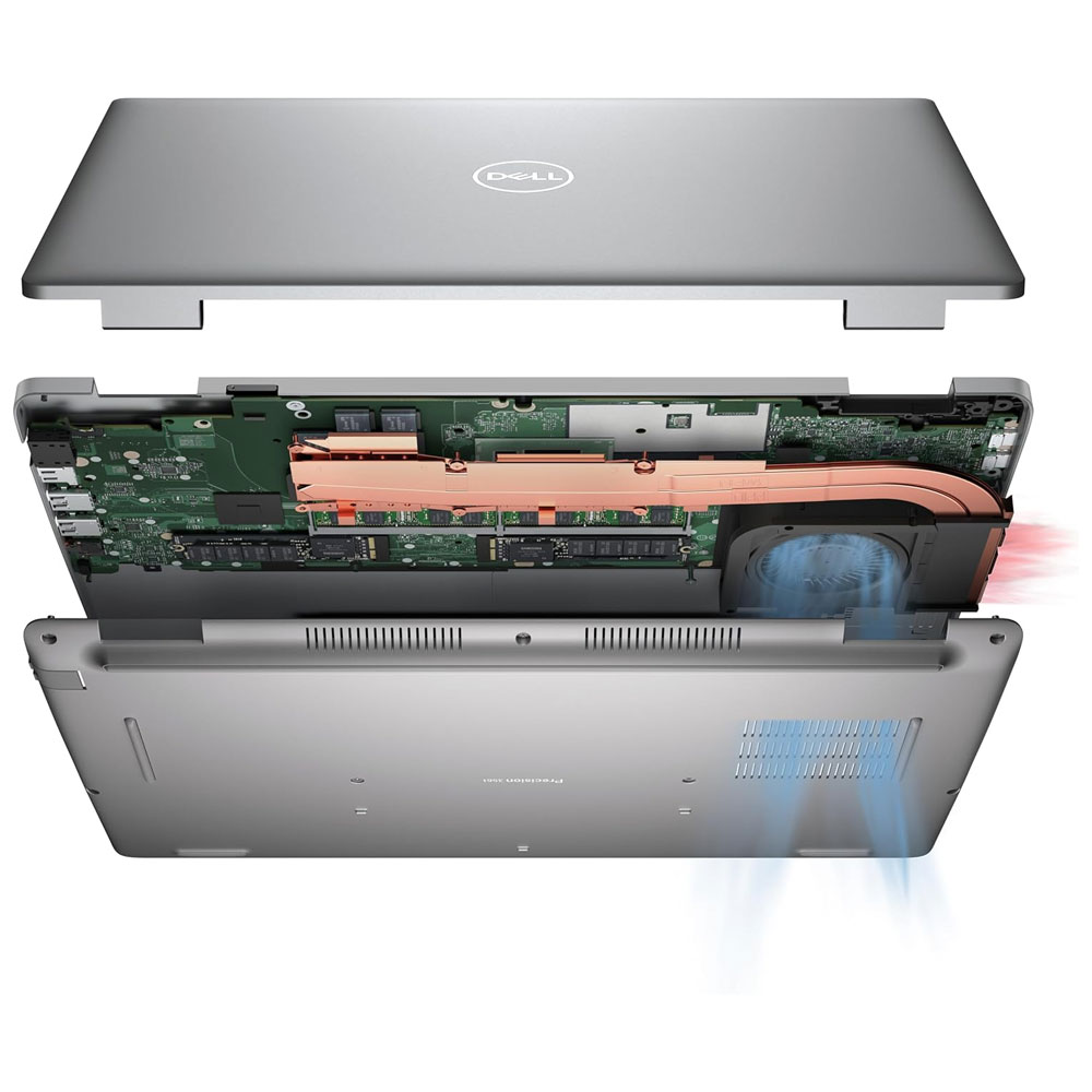 لپ تاپ Dell Precision 3571 i7 12700H, 16GB Ram, 512GB SSD, 4GB Nvidia Quadro T600