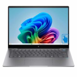 لپ تاپ HP OmniBook X 14  Snapdragon-X Elite X1E, 16GB Ram, 512GB SSD, ADRENO X1+85 + NPU, 2k