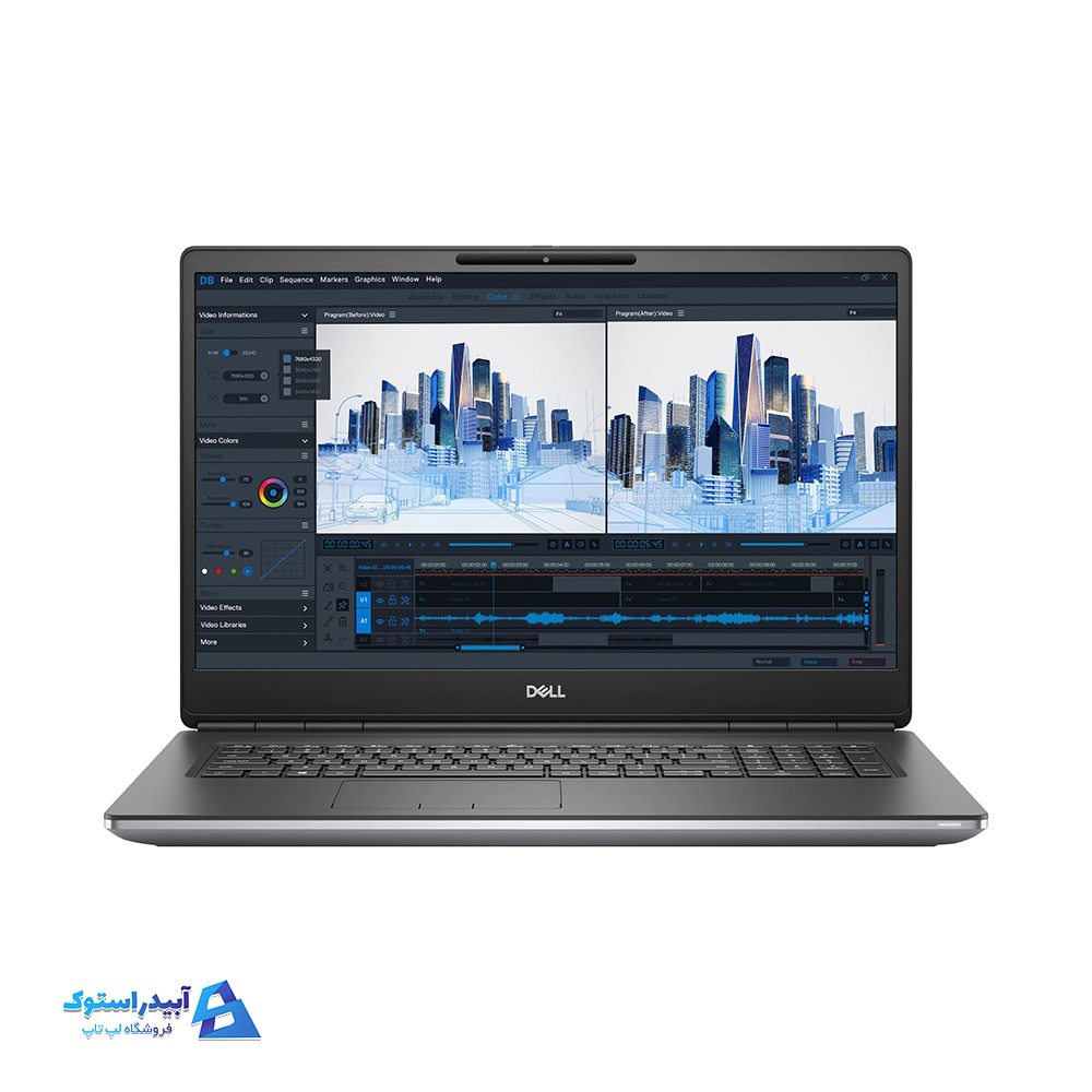 لپ تاپ Dell Precision 7760 i7 11850H, 32GB Ram, 512GB SSD, 6GB Nvidia RTX A3000