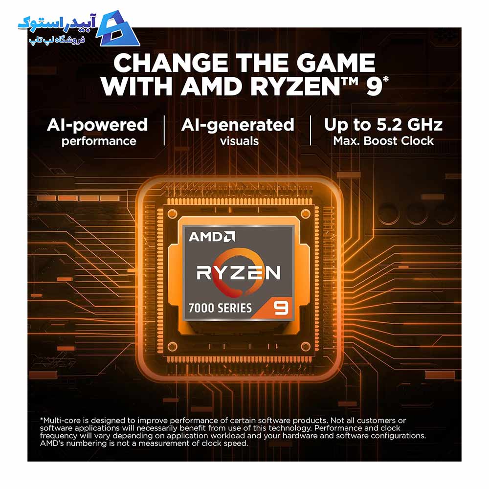 لپ تاپ HP Omen 16 Ryzen 9 7940HS, 16GB Ram, 1TB SSD, 8GB Nvidia RTX 4070